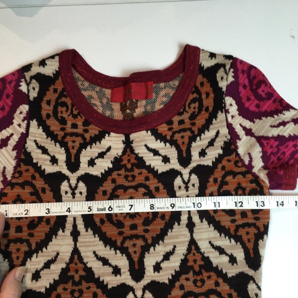 Tigerlily Womens Sweater Dress Cream Tan Australia Designer 100% Cotton Sz 4 - Picture 5 of 10